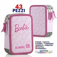 BARBIE ASTUCCIO SCUOLA 43 pz