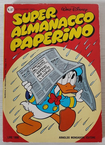 Super almanacco paperino 27 - almanacco,
