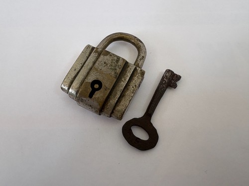 Lucchetto vintage ottone - lucchetto,