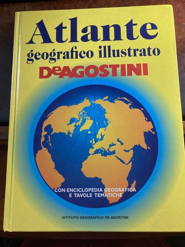 Atlante geografico illustrato - atlante,