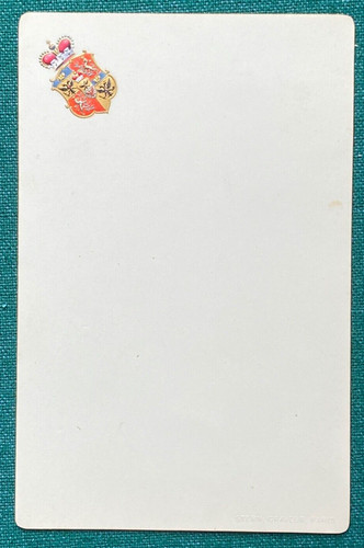Antique imperial russian menu - antique,