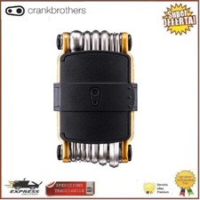 Crank Brothers Chiave Attrezzo Multifunzione 13 Funzioni Gold Multi Utensili