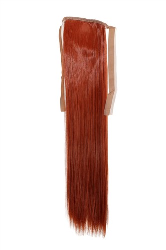 Toupet treccia rosso tiziano - treccia,