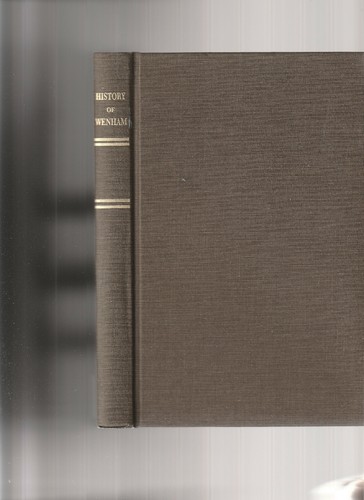 The history wenham civil - history, wenham: