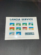 Lancia service libretto - lancia,