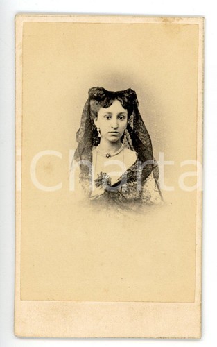 1865 palermo giovane donna - ca,