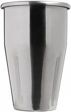 BICCHIERE ACCIAIO INOX H.16