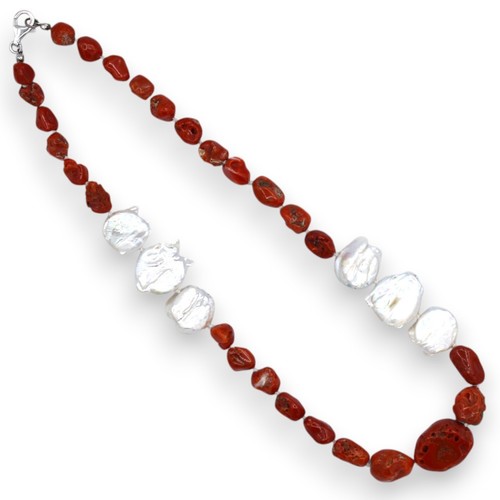 Collana perle scaramazze - collana,