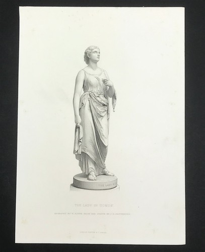Lady comus dopo scultura - in,