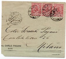 1910 REGNO - STORIA POSTALE