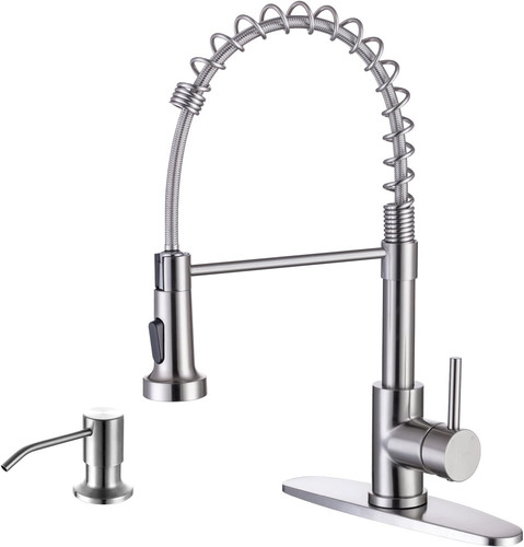 Rubinetto cucina nichel
