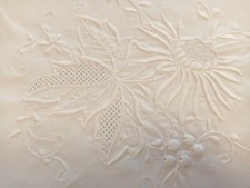 Federa Cuscino Ricamata A mano