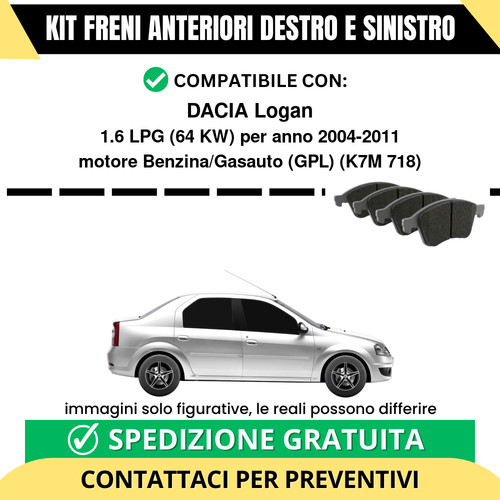 Pastiglie freno anteriori - anteriori, per