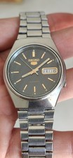 SEIKO 7S26-7030 DAY-DATE QUADRANTE A RIGHE BLU - FUNZIONANTE