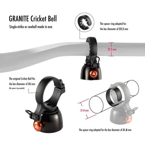 Campanello bici cricket