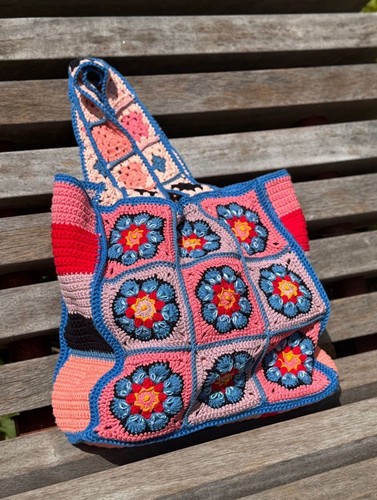 Borsa mano all uncinetto - borsa,