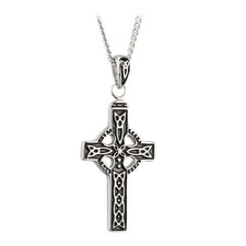 Pewter Designed Celtic Cross