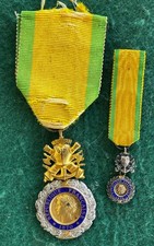 Medaglia Repubblica Francese 3ª Repubblica 1870 Con Mignon