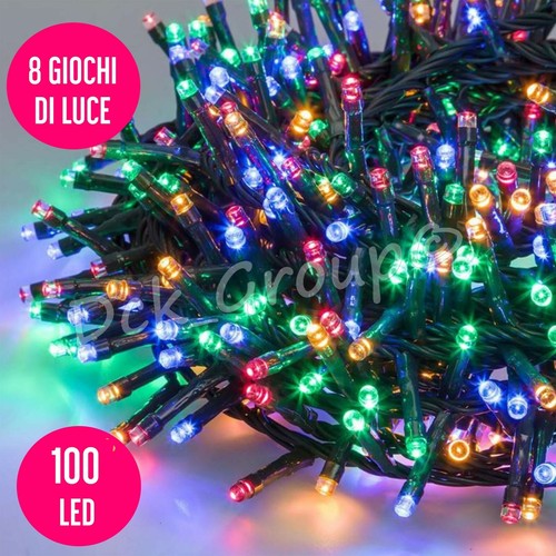 Luci natale 100 led luce - natale,