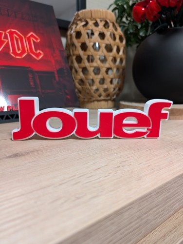 Logo jouef enseigne - 3d,