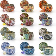 Set 12 Candele Profumate Cera