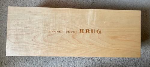 Empty krug champagne grande - krug,