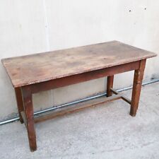 TAVOLO RUSTICO ARTIGIANALE BANCO DA LAVORO IN LEGNO DI PINO PRIMO 900 SCRIVANIA