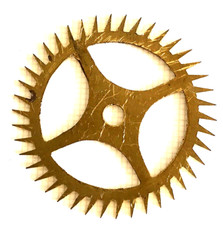 Roue échappement dents - échappement, 42