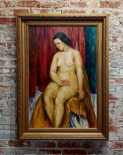 Bernard glasgow donna nuda - donna,