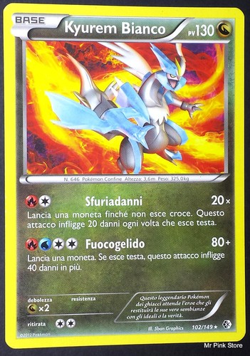 Kyurem bianco white - bianco,