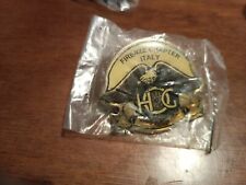 Harley Davidson Hog Firenze Chapter Spilla pin Da giacca Da Scartare Cm3,7 Circa