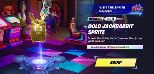 Gold jackrabbit sprite - jackrabbit, i