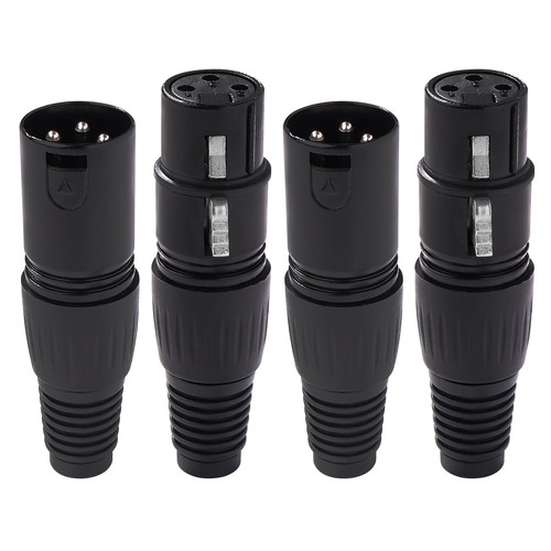 Paia connettori xlr - connettori, pin