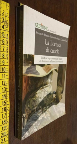 Libro licenza caccia - libro🟡la, di