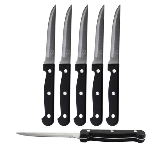 Set coltelli bistecca - 6, lama