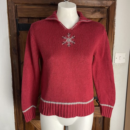 Maglione donna woolrich rosso - maglione,
