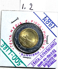 500 LIRE 1987 VARIANTE FIRMA
