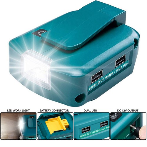 Adattatore batteria 18v doppio - adattatore,