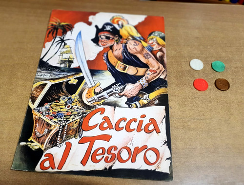 Vecchio gioco caccia tesoro - vecchio, al
