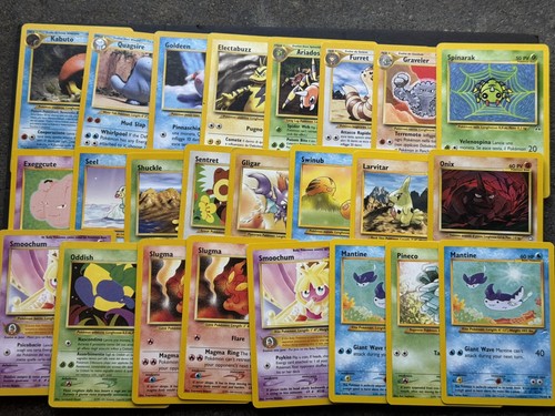 Lotto carte pokemon vintage - pokemon,