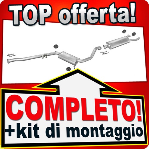 Scarico completo per saab - scarico, 9000