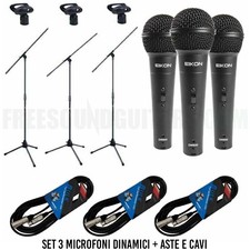 Set Per Karaoke 3 Microfoni