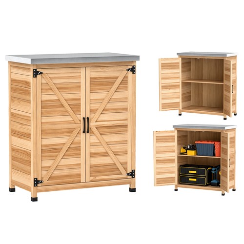 Outsunny armadio esterno - outsunny, da