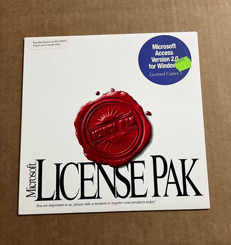 Microsoft license pak - license,
