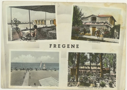 Fregene roma vedutine - -roma, 1953