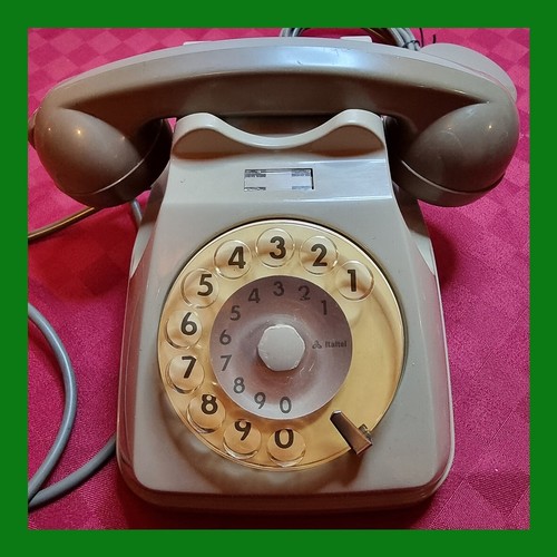 Telefono disco sip - disco, italtel