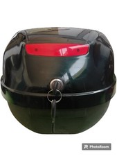 BAULETTO PER MOTO SOFT - COMPRESO DI PIASTRA -38X40X30 - USATO