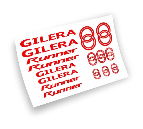 Gilera runner kit adesivi - gilera,