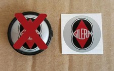 [Gilera KZ KK 125] Adesivo LOGO 26 mm per NOTTOLINO Piastra Forcella (PANINARO)