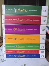 HARRY POTTER EDIZIONE COMPLETA BES 7 Libri SALANI - PRIME STAMPE Da COLLEZIONE
